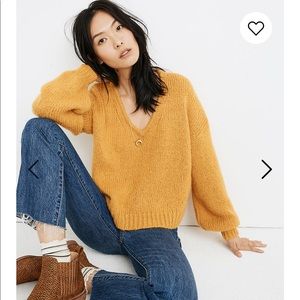 Madewell Balloon Sleeve Sweater